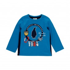 BOBOLI μπλούζα 305109-2532 μπλε